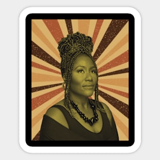 Retro Mandisa Sticker